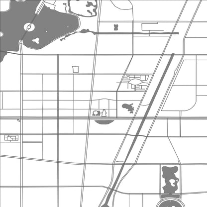 ROAD MAP OF BINZHOU, CHINA BY MAPBAKES