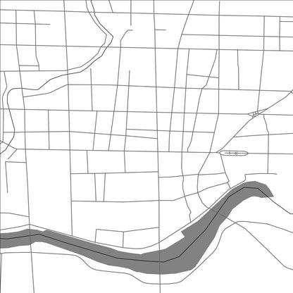 ROAD MAP OF BIYANG, CHINA BY MAPBAKES