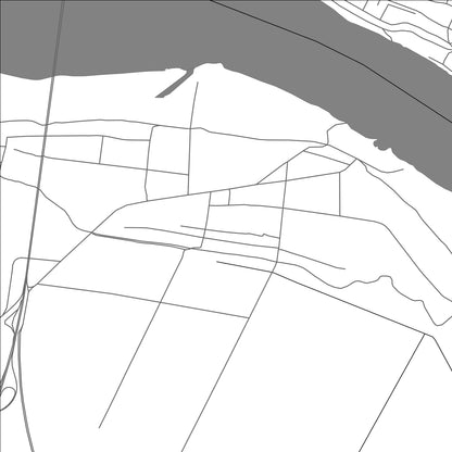 ROAD MAP OF BUHE, CHINA BY MAPBAKES