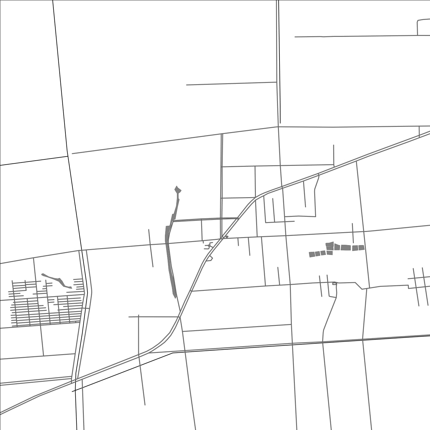 ROAD MAP OF BUZHUANG, CHINA BY MAPBAKES