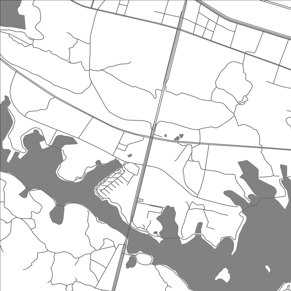 ROAD MAP OF CAIDIAN, CHINA BY MAPBAKES