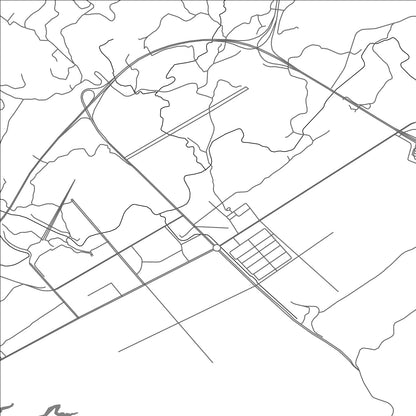ROAD MAP OF CAOJIE, CHINA BY MAPBAKES