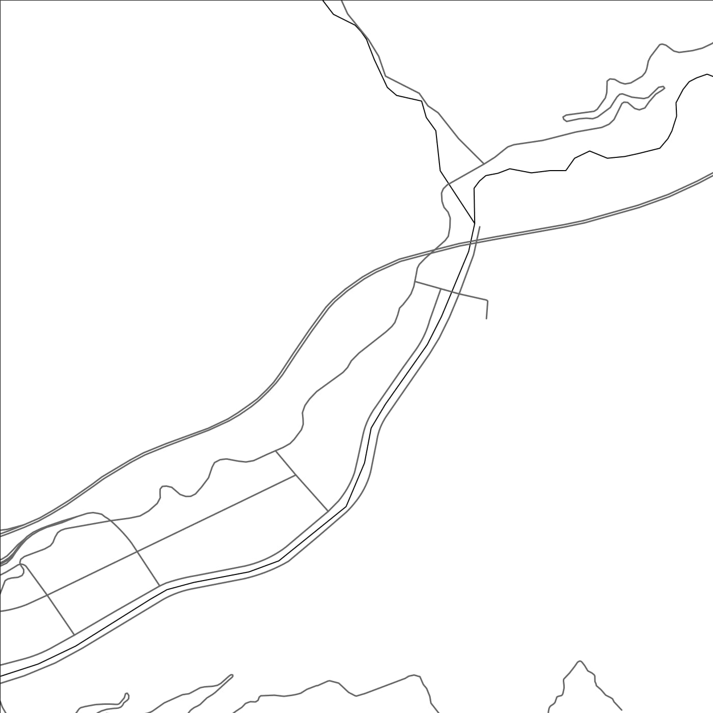 ROAD MAP OF CAOTANG, CHINA BY MAPBAKES