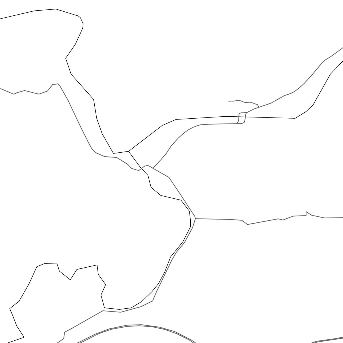 ROAD MAP OF CHANGJI, CHINA BY MAPBAKES