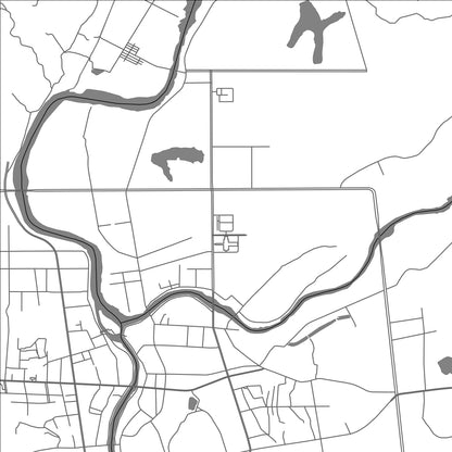 ROAD MAP OF CHANGNING, CHINA BY MAPBAKES