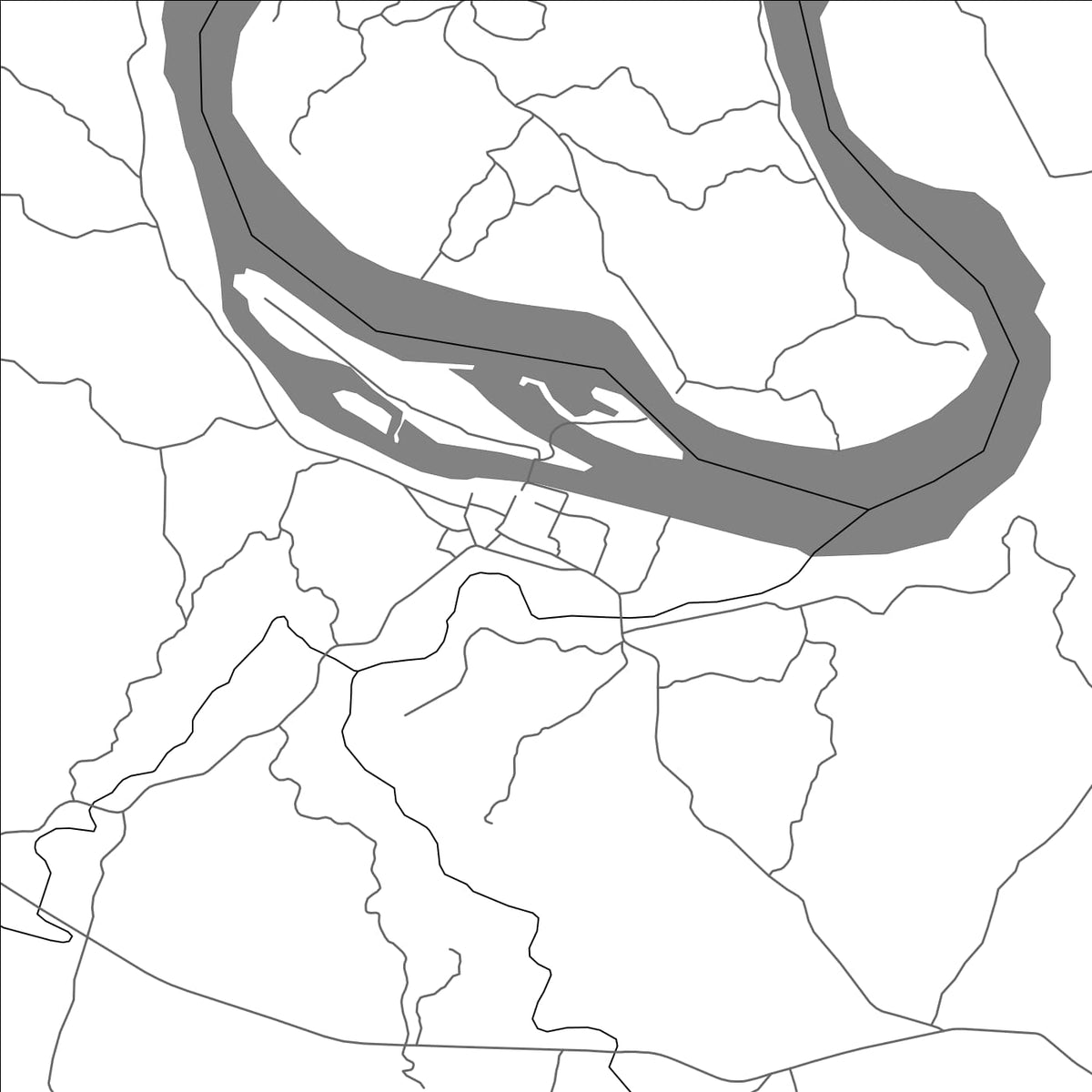ROAD MAP OF CHANGTAN, CHINA BY MAPBAKES