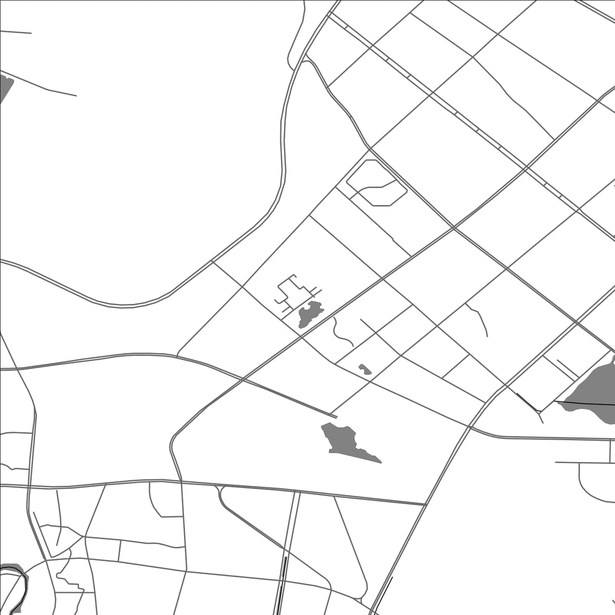 ROAD MAP OF CHAOHU, CHINA BY MAPBAKES