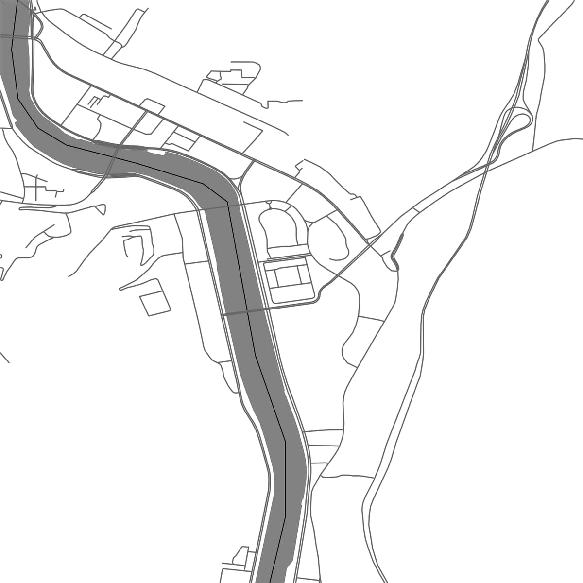 ROAD MAP OF CHENGDE, CHINA BY MAPBAKES