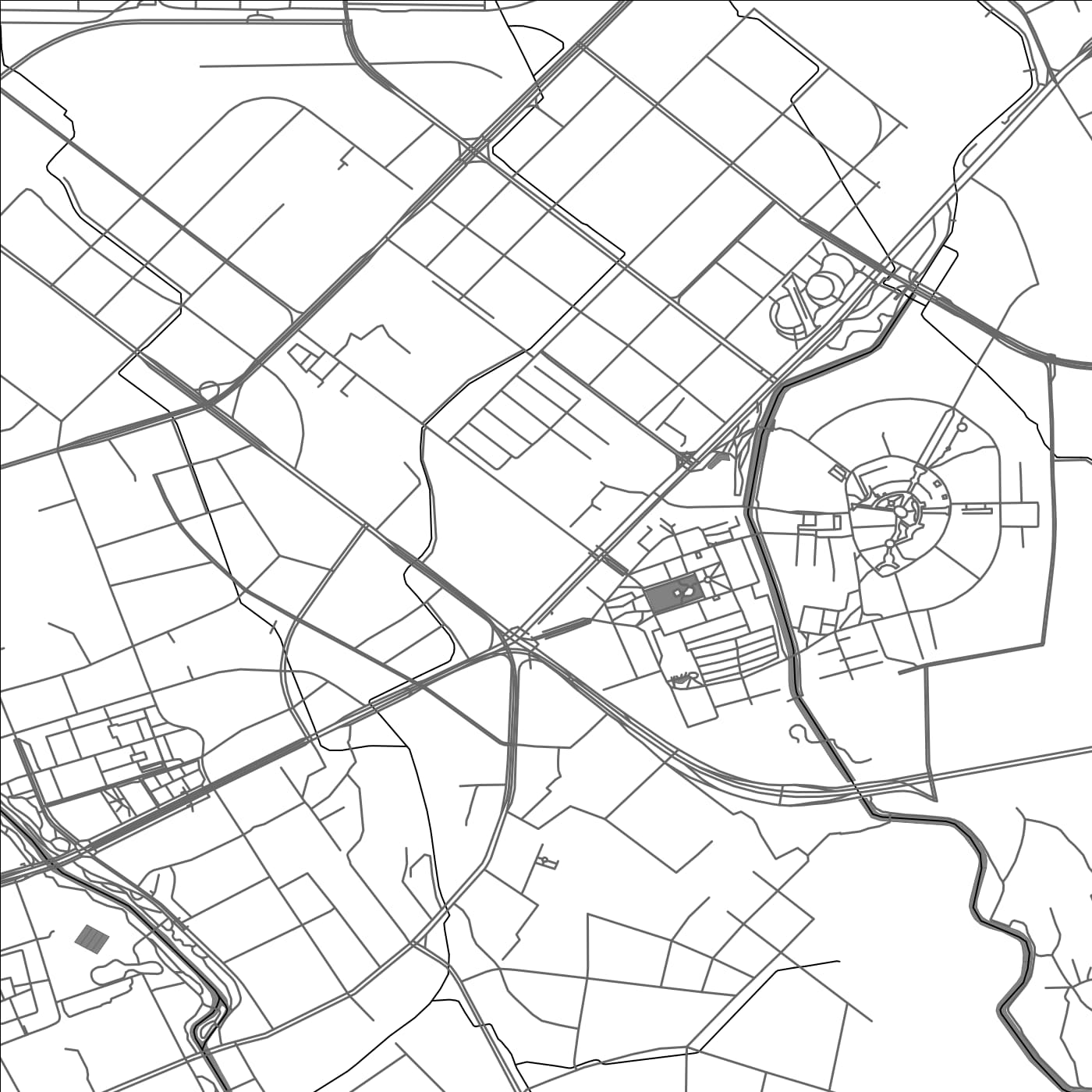 ROAD MAP OF CHENGHUA, CHINA BY MAPBAKES