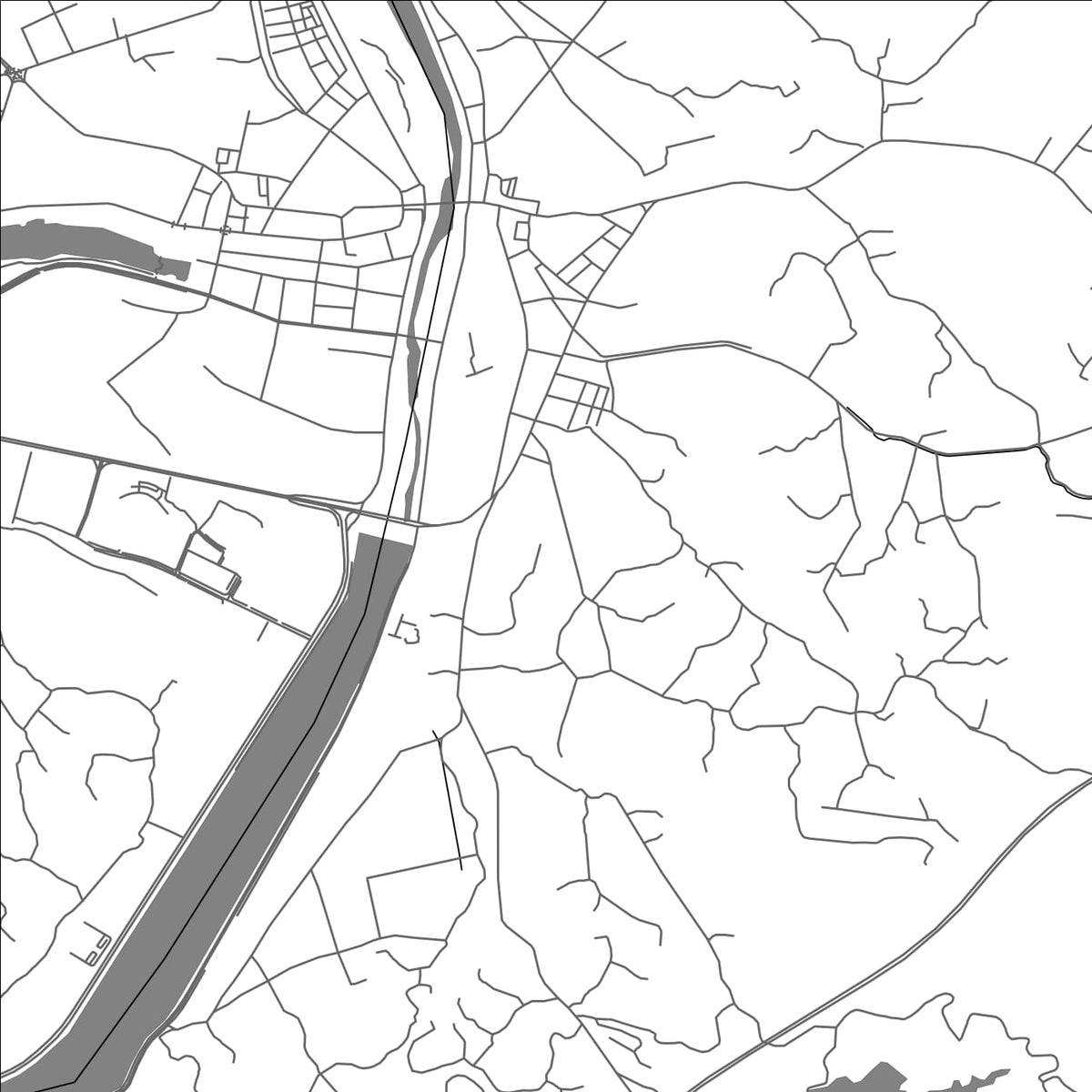 ROAD MAP OF CHENGTANGCUN, CHINA BY MAPBAKES