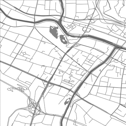 ROAD MAP OF CHENGXI, CHINA BY MAPBAKES