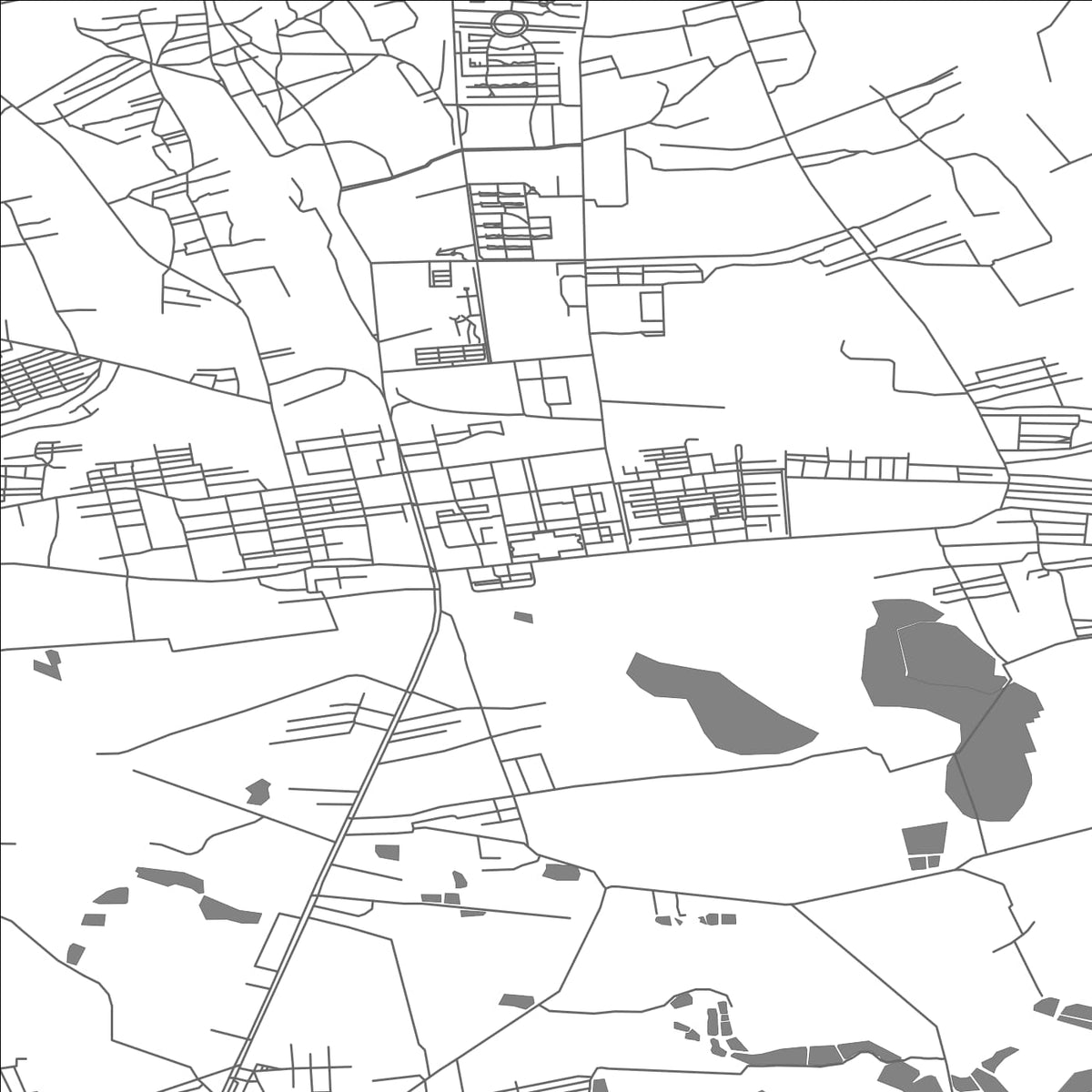 ROAD MAP OF CHENGZIHE, CHINA BY MAPBAKES