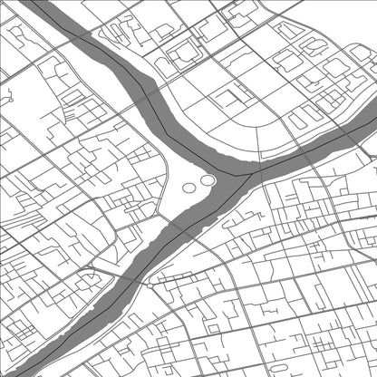 ROAD MAP OF CHIFENG, CHINA BY MAPBAKES