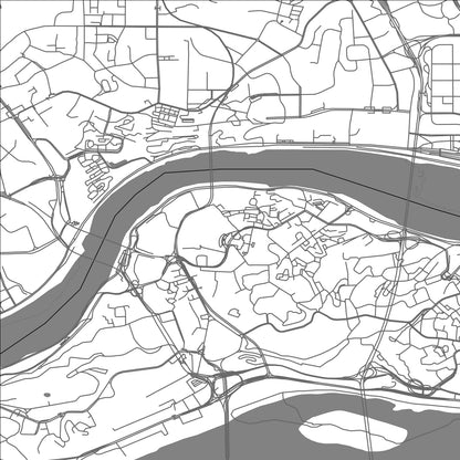 ROAD MAP OF CHONGQING, CHINA BY MAPBAKES