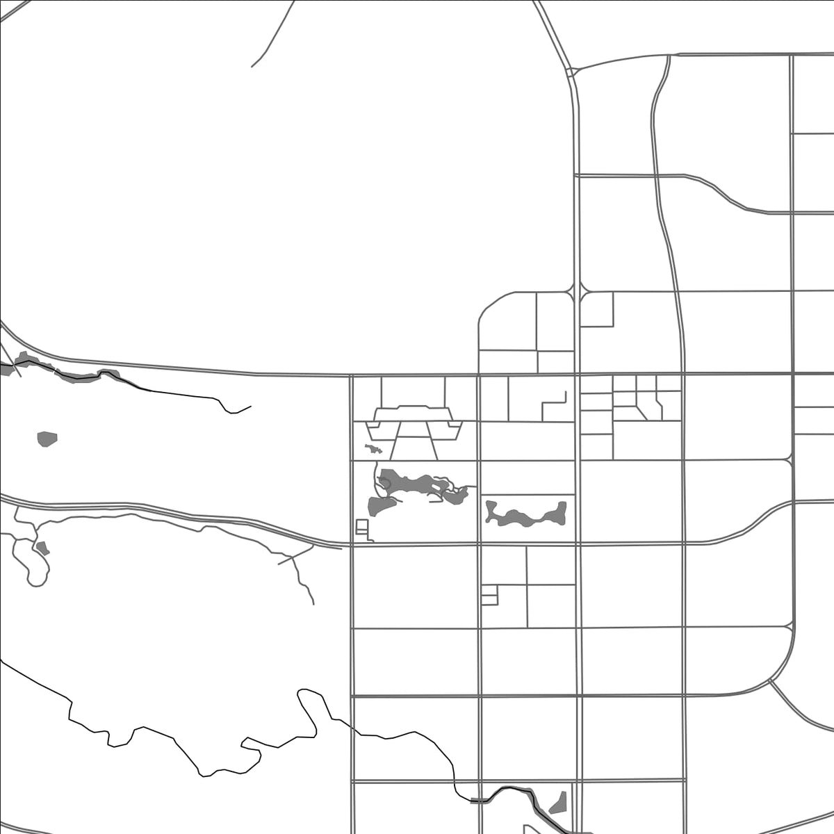 ROAD MAP OF CHONGZUO, CHINA BY MAPBAKES