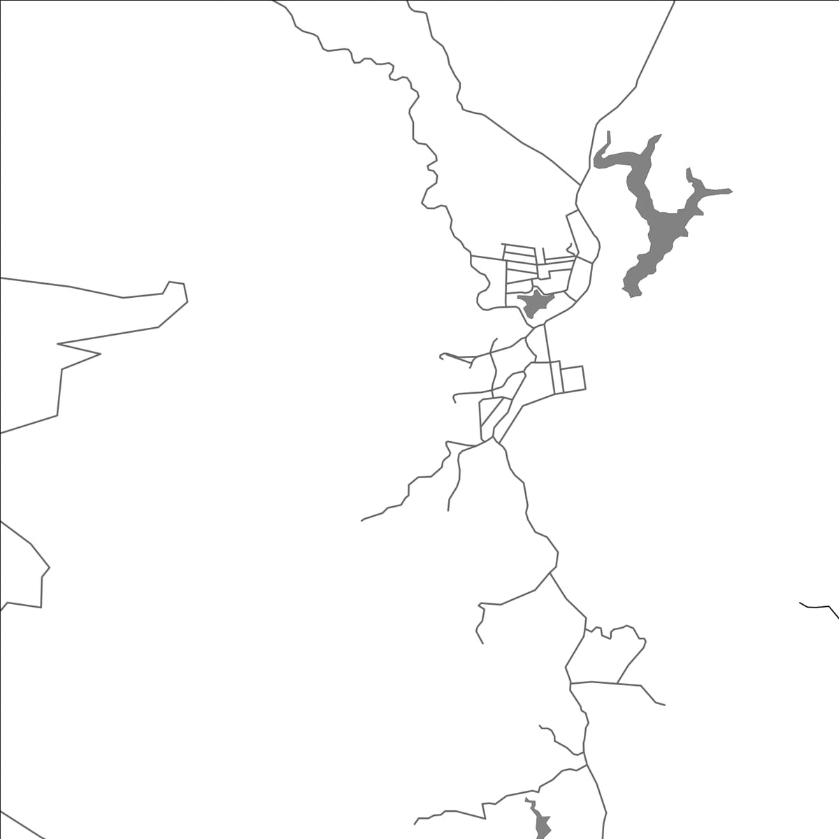 ROAD MAP OF DADE, CHINA BY MAPBAKES