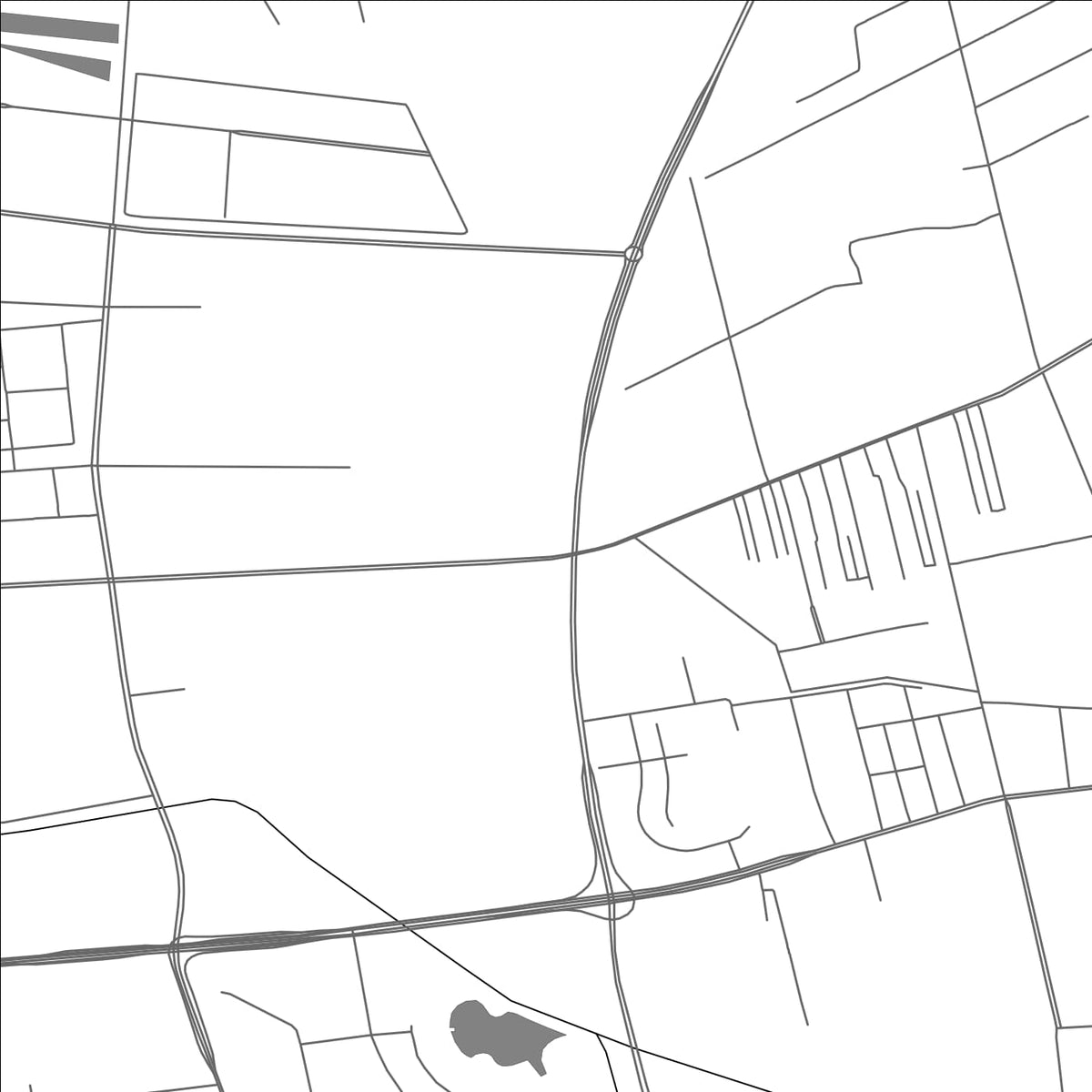 ROAD MAP OF DAHUANGSHAN, CHINA BY MAPBAKES