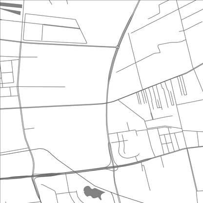 ROAD MAP OF DAHUANGSHAN, CHINA BY MAPBAKES