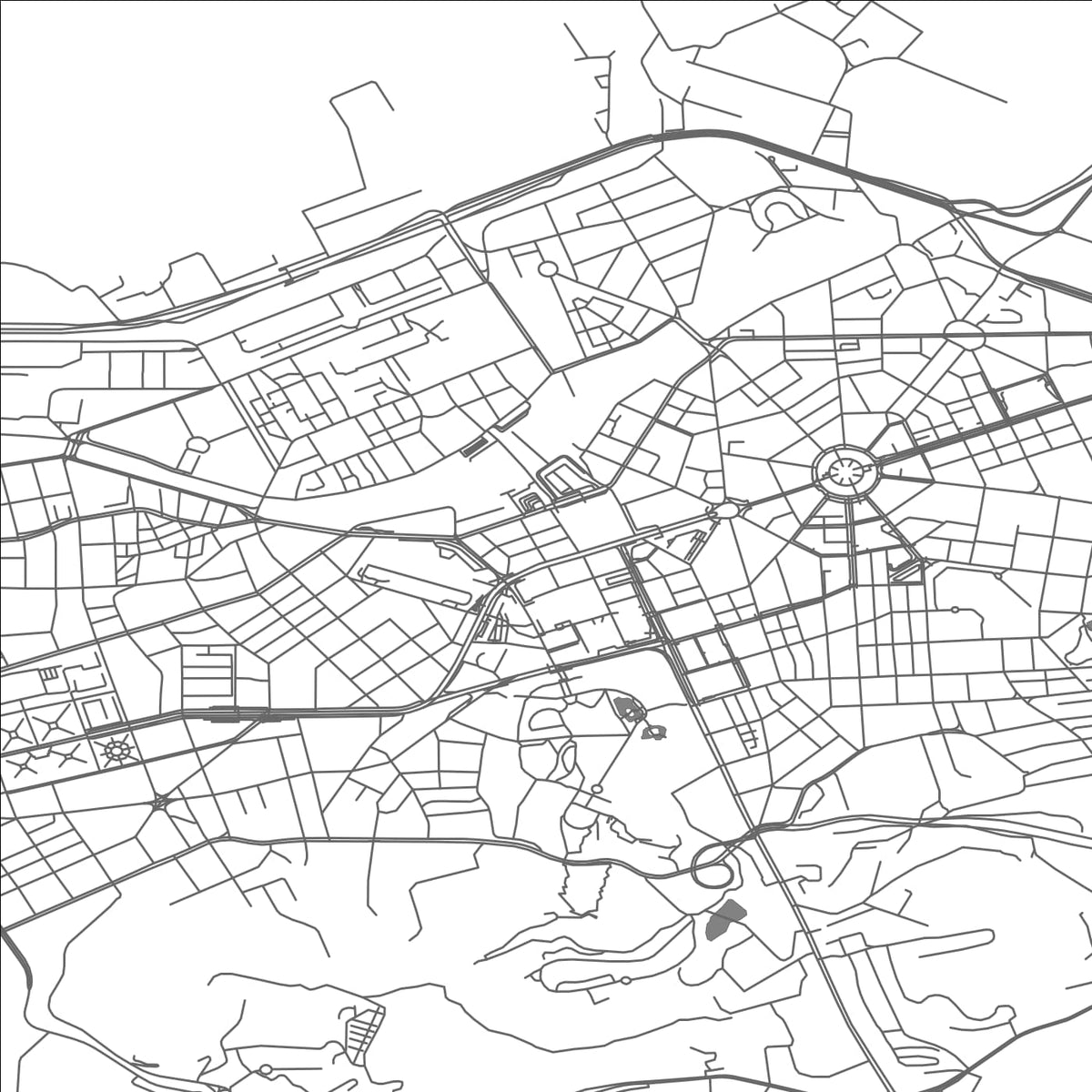 ROAD MAP OF DALIAN, CHINA BY MAPBAKES