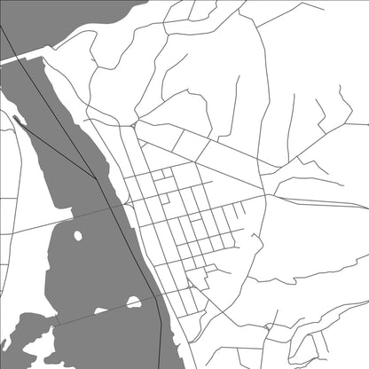 ROAD MAP OF DANJIANGKOU, CHINA BY MAPBAKES