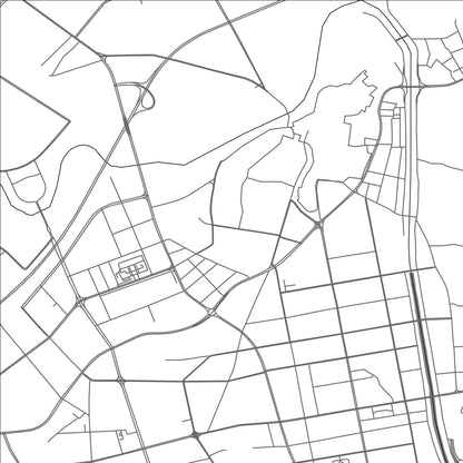 ROAD MAP OF DANSHUI, CHINA BY MAPBAKES