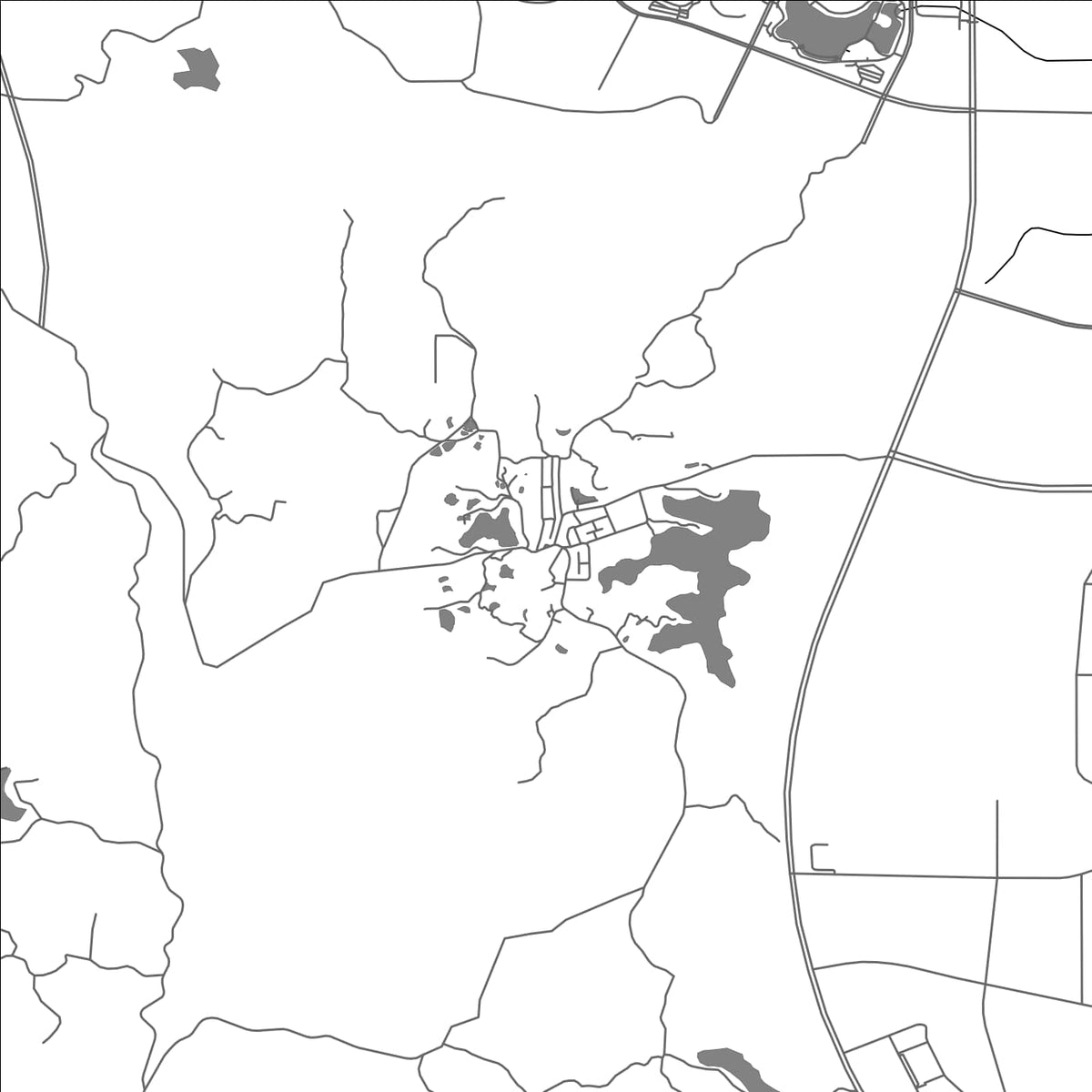 ROAD MAP OF DAPENG, CHINA BY MAPBAKES