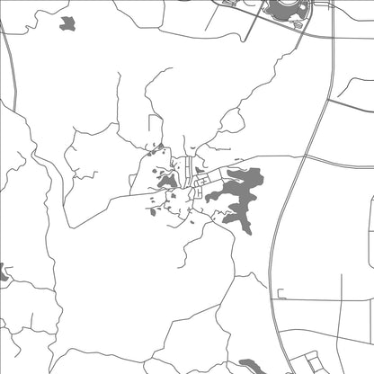 ROAD MAP OF DAPENG, CHINA BY MAPBAKES
