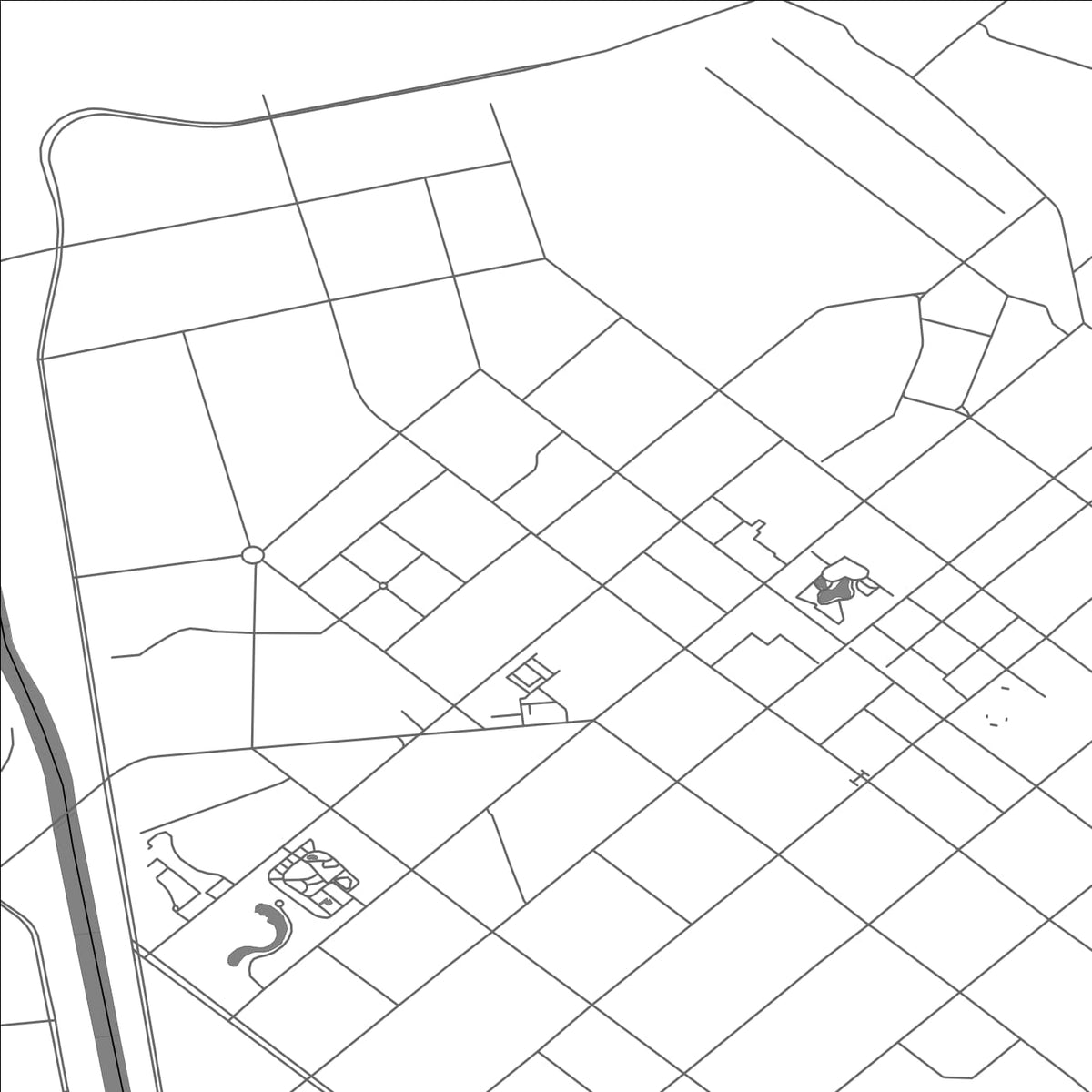 ROAD MAP OF DAWUKOU, CHINA BY MAPBAKES