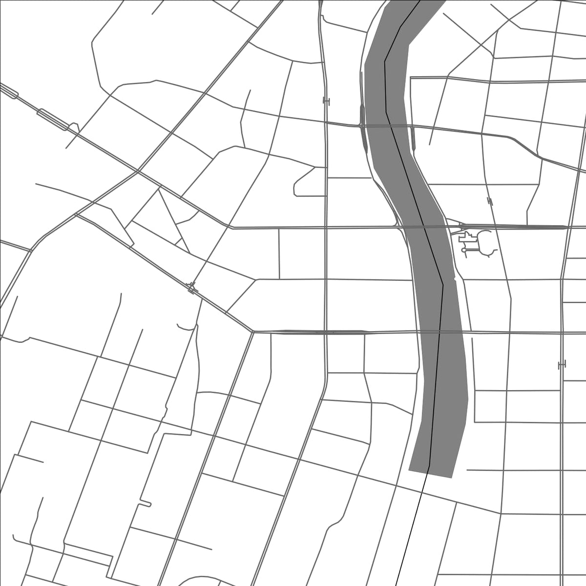 ROAD MAP OF DEYANG, CHINA BY MAPBAKES
