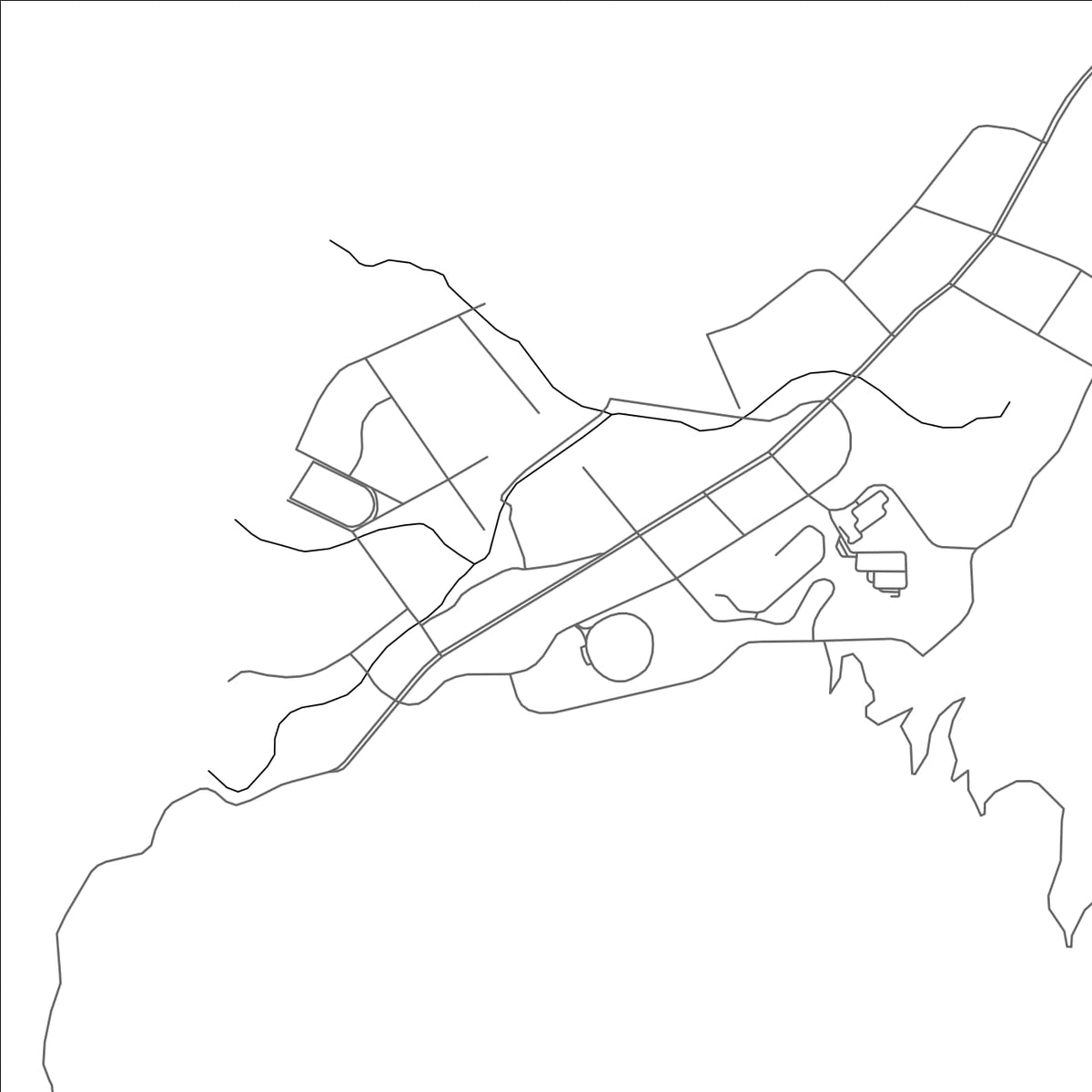 ROAD MAP OF DIANSHUI, CHINA BY MAPBAKES