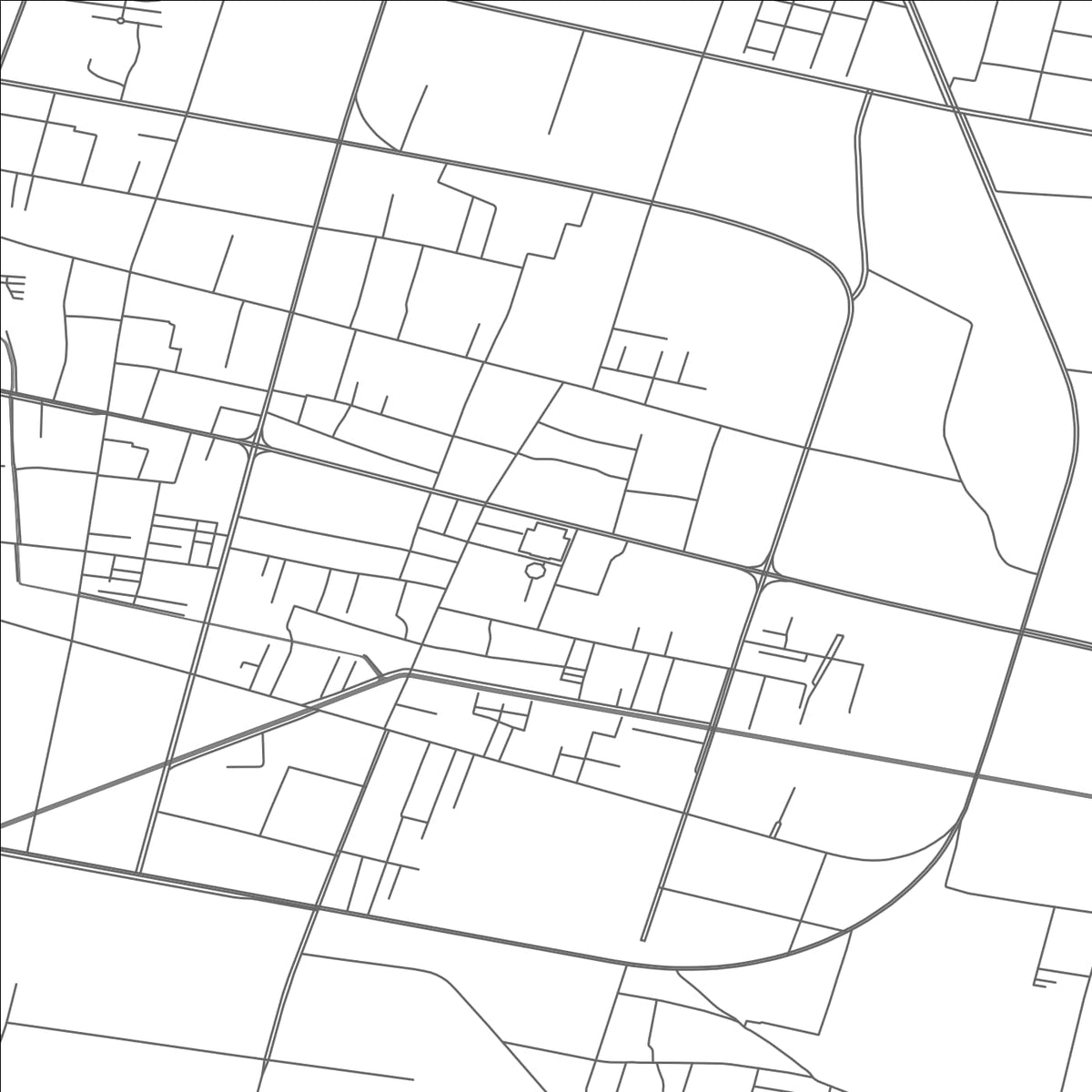 ROAD MAP OF DINGZHOU, CHINA BY MAPBAKES