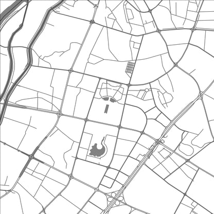 ROAD MAP OF DONGGUAN, CHINA BY MAPBAKES