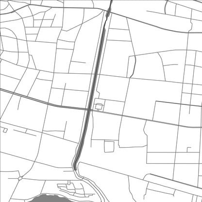 ROAD MAP OF DONGHE, CHINA BY MAPBAKES