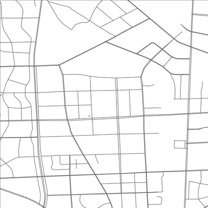ROAD MAP OF DONGSHENG, CHINA BY MAPBAKES