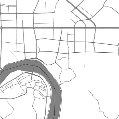 ROAD MAP OF DONGXING, CHINA BY MAPBAKES