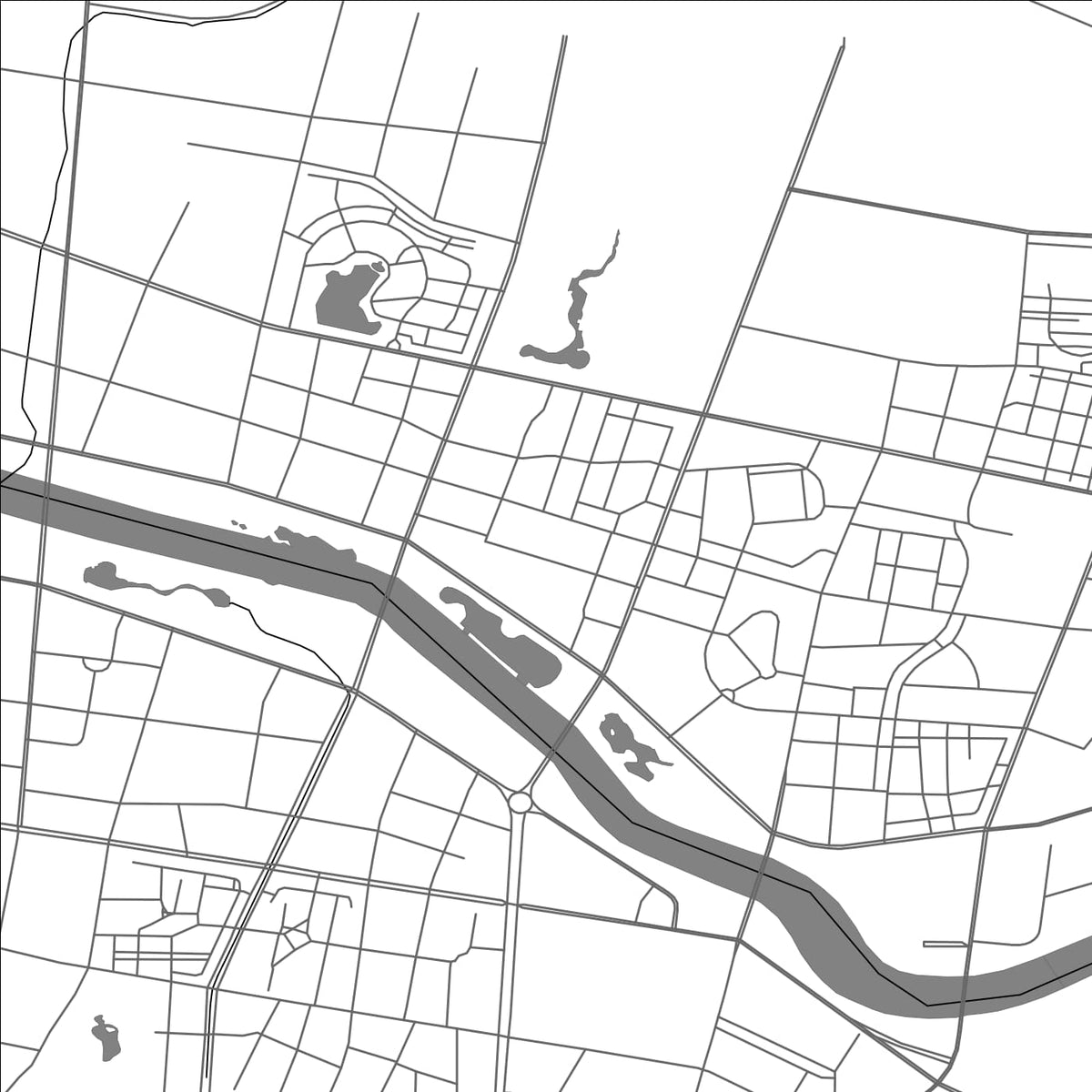 ROAD MAP OF DONGYANG, CHINA BY MAPBAKES