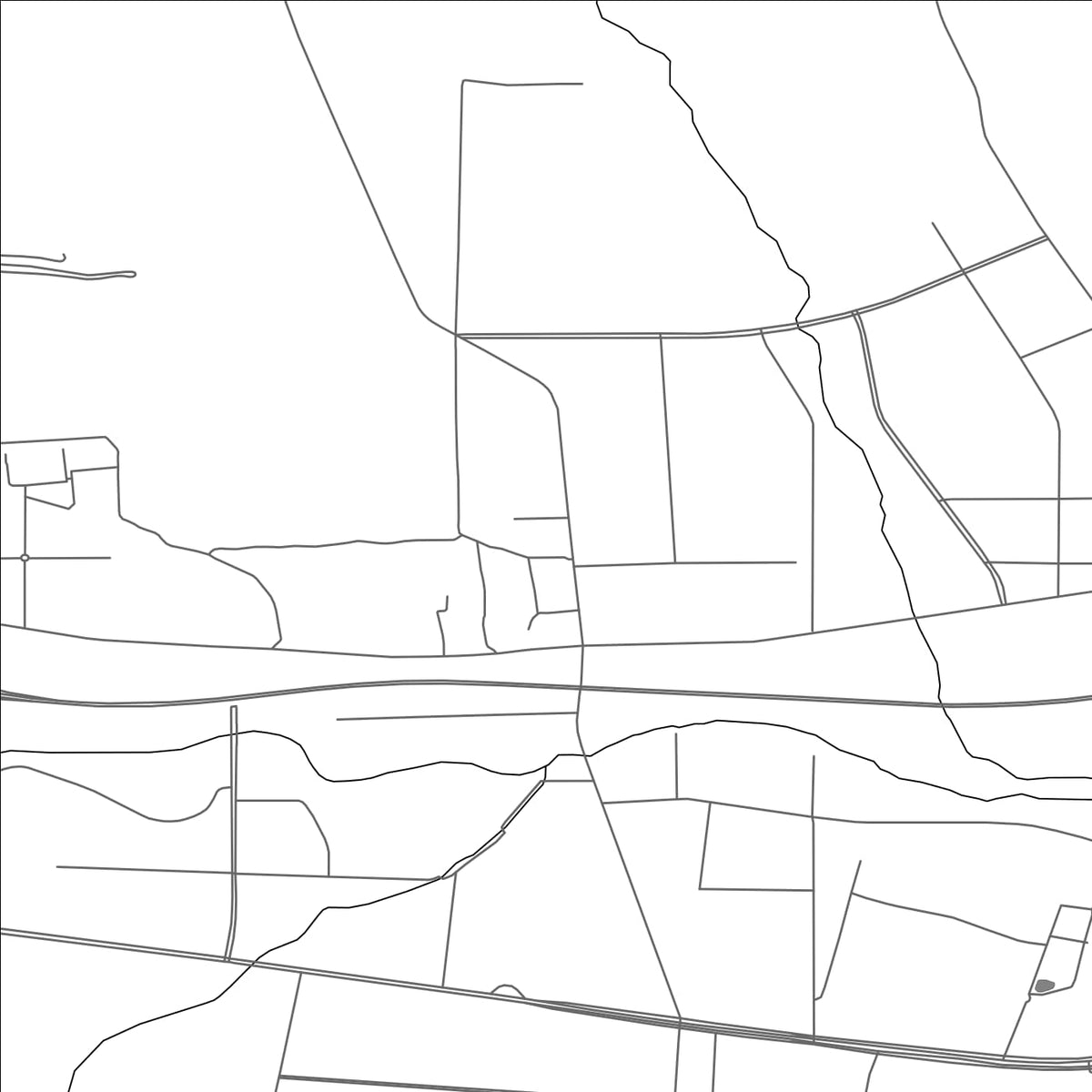 ROAD MAP OF DUOBA, CHINA BY MAPBAKES