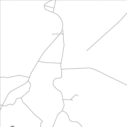 ROAD MAP OF EMAN, CHINA BY MAPBAKES