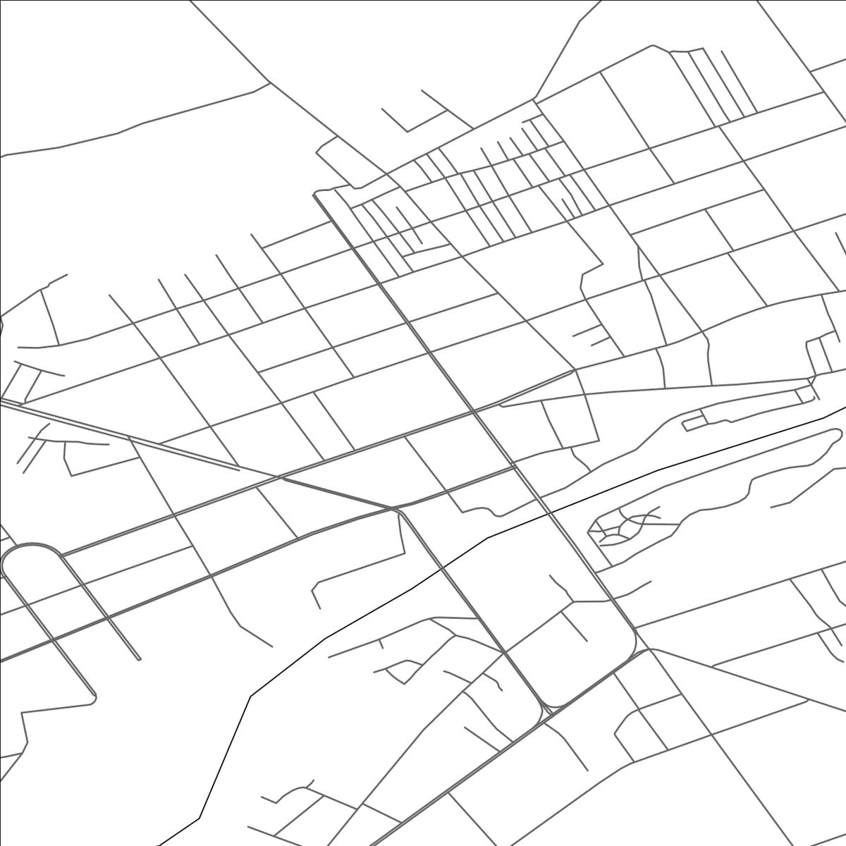 ROAD MAP OF EMIN, CHINA BY MAPBAKES
