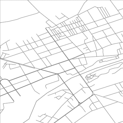 ROAD MAP OF EMIN, CHINA BY MAPBAKES