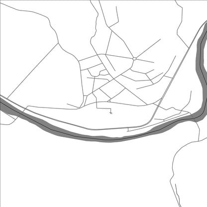ROAD MAP OF ERDAOJIANG, CHINA BY MAPBAKES