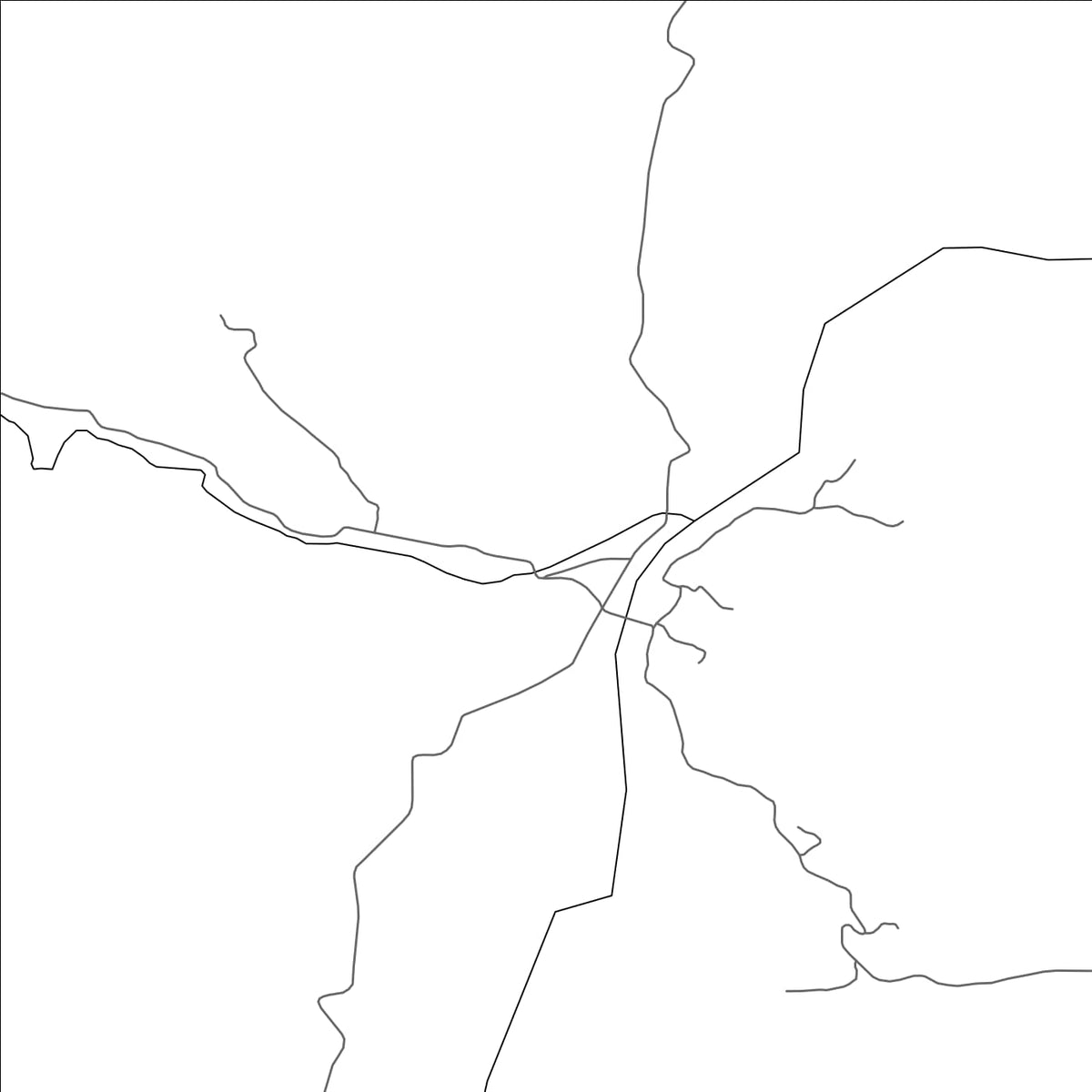 ROAD MAP OF ERONG, CHINA BY MAPBAKES
