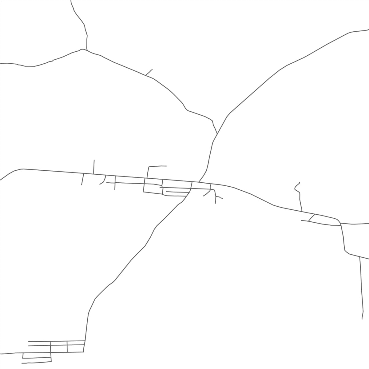 ROAD MAP OF FENDOU, CHINA BY MAPBAKES