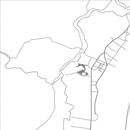 ROAD MAP OF FENGGANG, CHINA BY MAPBAKES