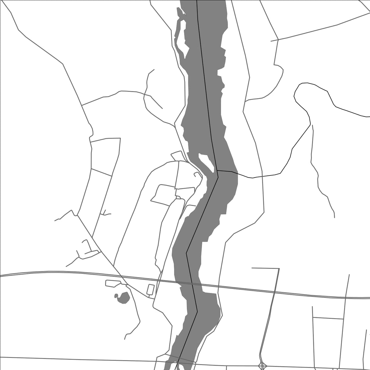 ROAD MAP OF FENHE, CHINA BY MAPBAKES