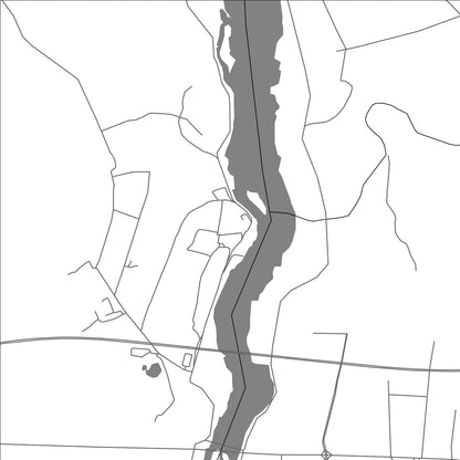 ROAD MAP OF FENHE, CHINA BY MAPBAKES