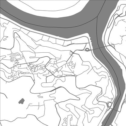 ROAD MAP OF FULING, CHINA BY MAPBAKES