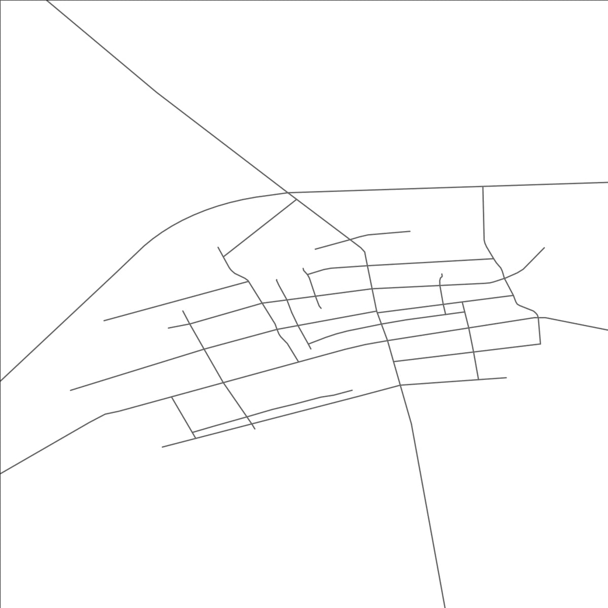 ROAD MAP OF FULU, CHINA BY MAPBAKES