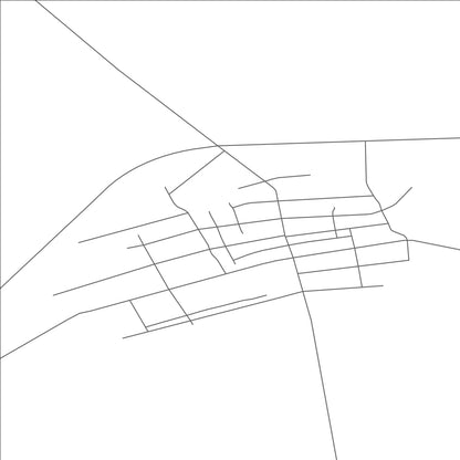 ROAD MAP OF FULU, CHINA BY MAPBAKES