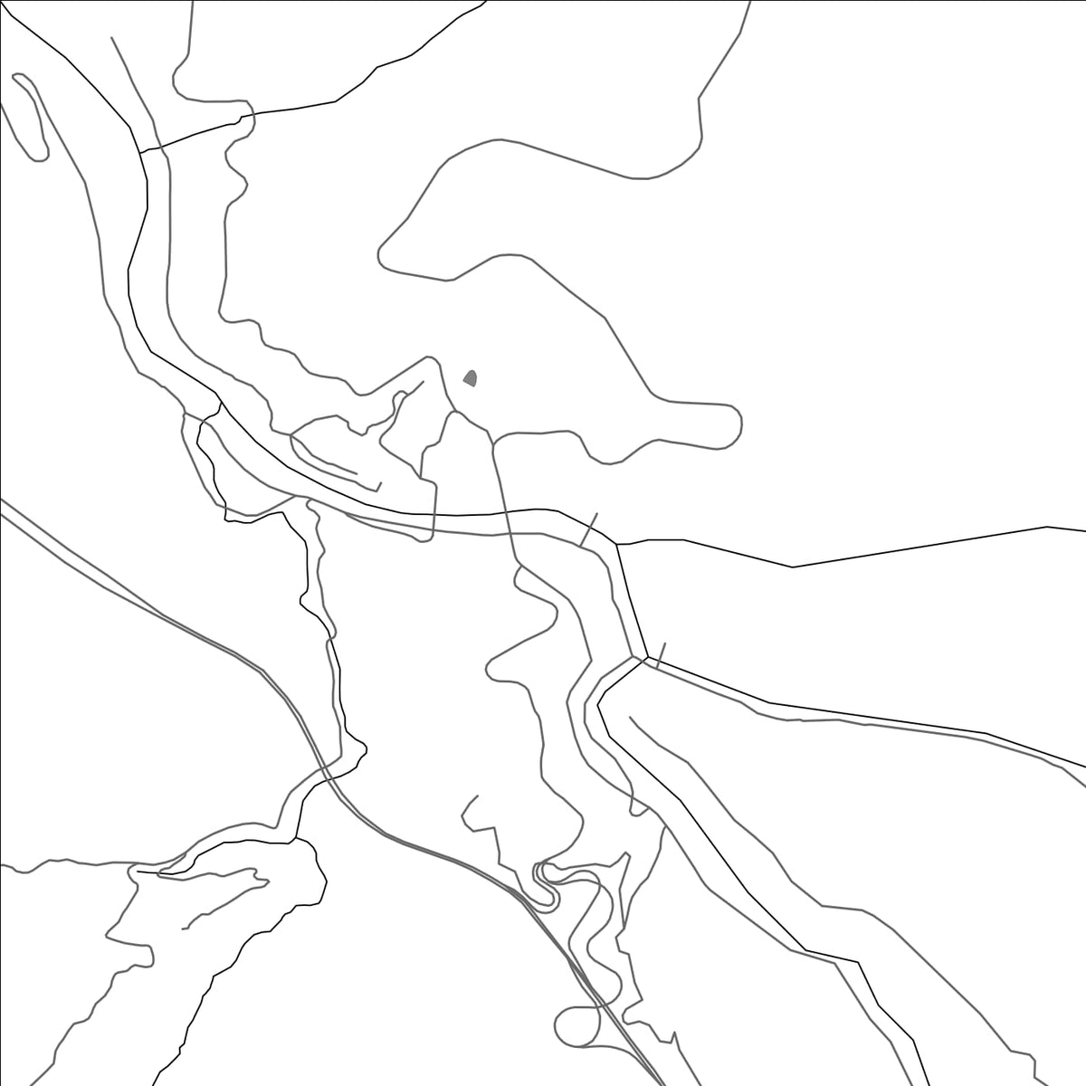 ROAD MAP OF GANSHUI, CHINA BY MAPBAKES